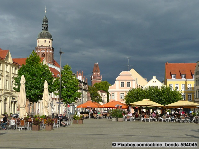 Cottbus Marktplatz