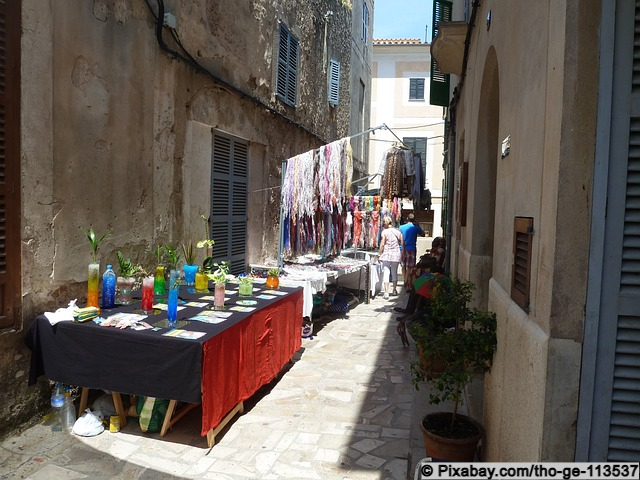 Wochenmarkt in Sineu