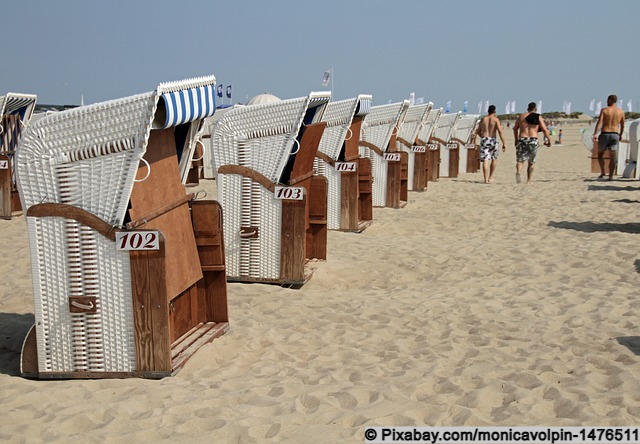 Strandkörbe in Warnemünde