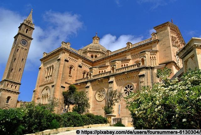 Die Kirche Ta Pinu auf Gozo