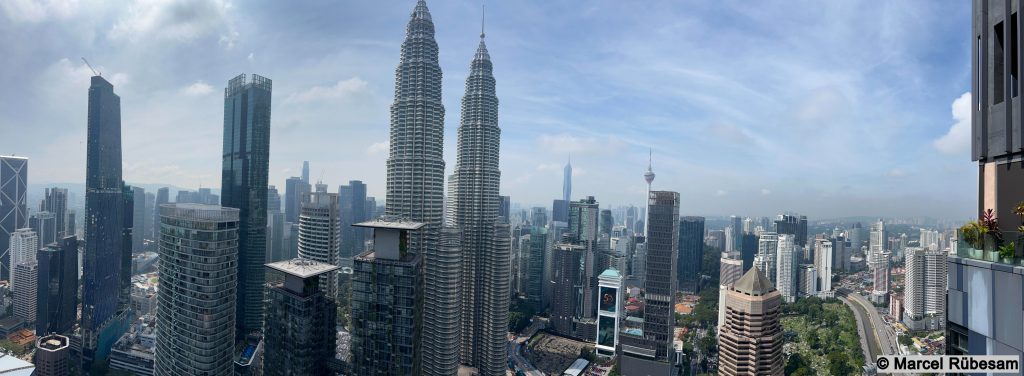 Kuala Lumpur Panoramablick