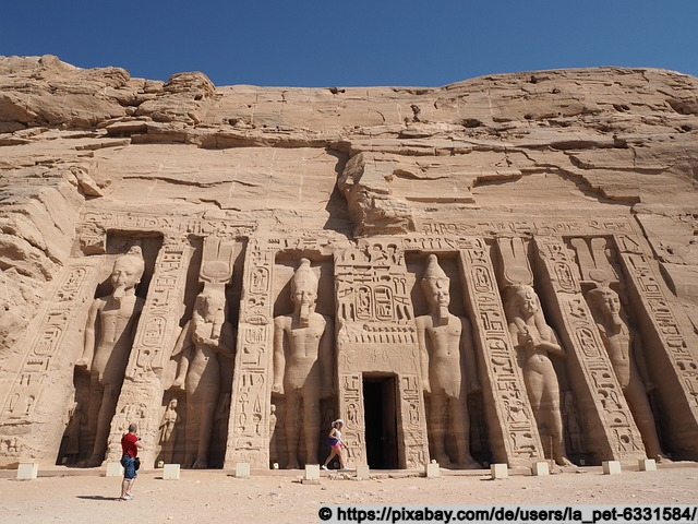 Abu Simbel Tempel in Luxor