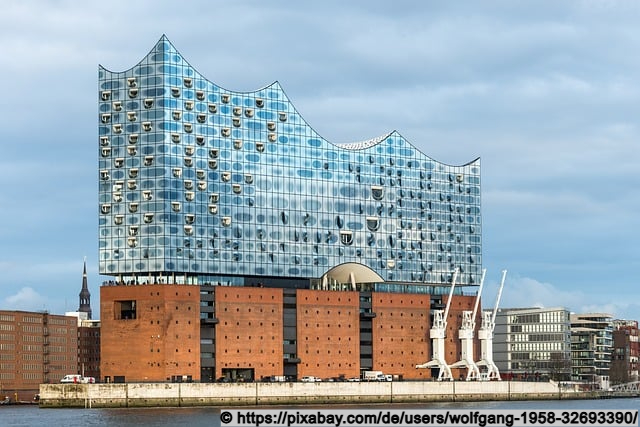 Die Elbphilharmonie in Hamburg