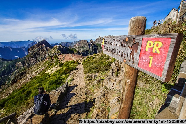 Wanderweg zum Pico Ruivo