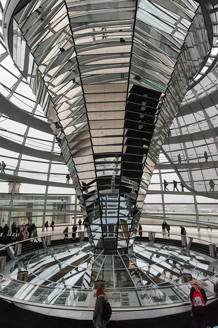 Die Glaskuppel vom Berliner Reichstag